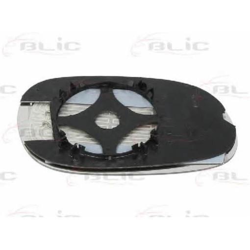 Скло дзеркала зовнішнього Лів (опукле, обігрів) MITSUBISHI CARISMA 07.95-10.00 Скло зовнішнього дзер