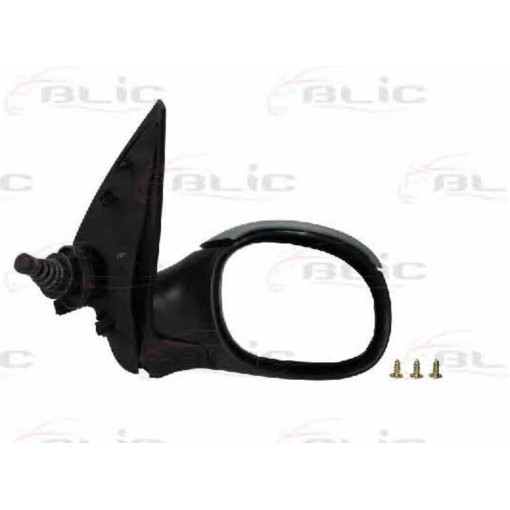 Зеркало правое (ручное упр PEUGEOT 206 09.98-04.09 Дзерк
