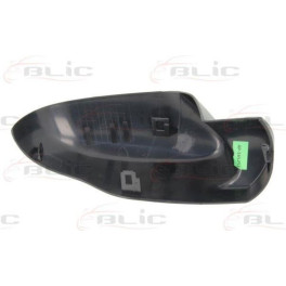 Кришка дзеркала лівого (чорн) RENAULT CLIO 05.05-05.09кришка з