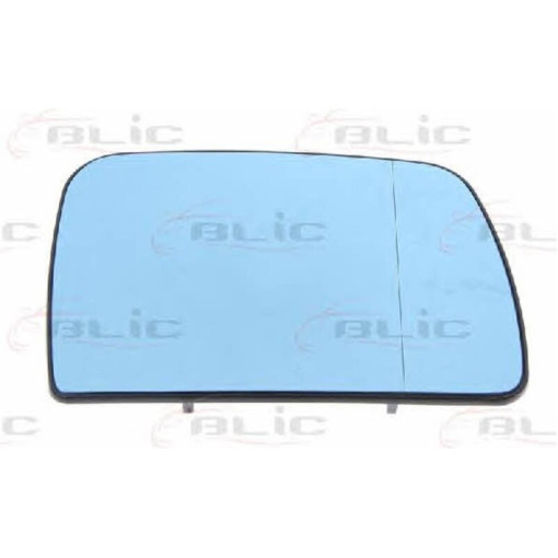 Скло дзеркала зовнішнього Прав (асферичне, обігрів, блакитне) BMW X5 05.00-12.03 Скло зовнішнього дз