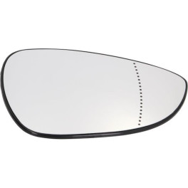 Стекло зеркала (асферичне, с подогревом, хром) FORD FIESTA 06.08-01.13 д