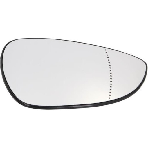 Стекло зеркала (асферичне, с подогревом, хром) FORD FIESTA 06.08-01.13 д