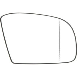 Стекло зеркала (асферичне, с подогревом, хром) MERCEDES M 07.05-12.11
