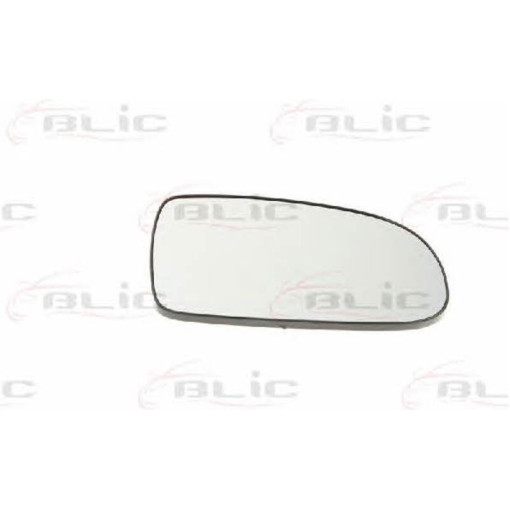 Скло дзеркала зовнішнього Прав (опукле) OPEL CORSA 09.00-12.09 Скло зовнішнього дзеркала