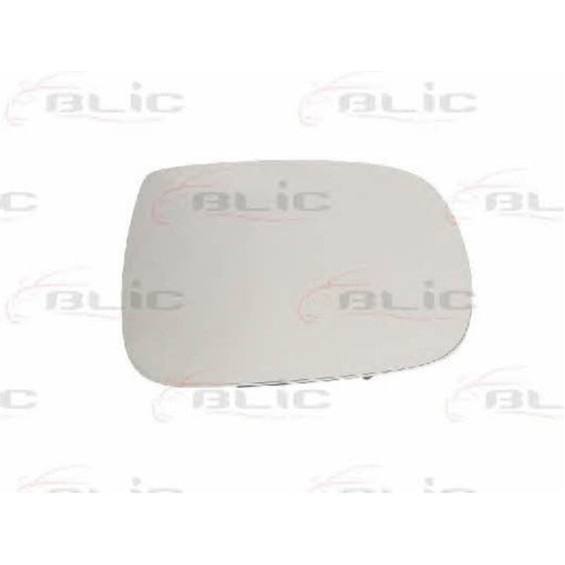 Скло дзеркала зовнішнього Прав (опукле, обігрів) AUDI Q5 11.08-12.16 Скло зовнішнього дзеркала