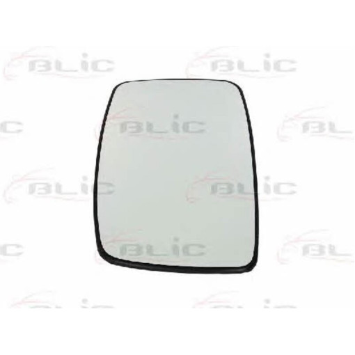 Скло дзеркала зовнішнього Прав (опукле, обігрів) CITROEN JUMPY; FIAT SCUDO; PEUGEOT EXPERT 06.94-01.