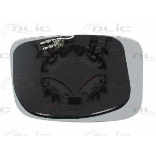 Стекло зеркала (сфера,с подогревом,) CITROEN NEMO; FIAT FIORINO; PEUGEOT BIPPER 11.07-04