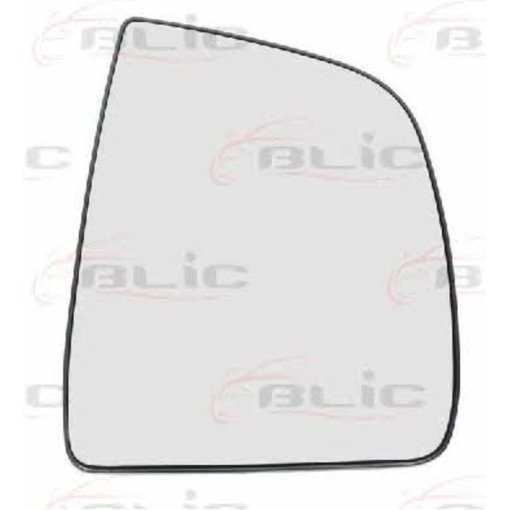 Стекло зеркала (сфера,с подогревом,) FIAT DOBLO; OPEL COMBO 02.10-06.18