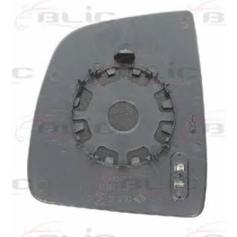 Стекло зеркала (сфера,с подогревом,) FIAT DOBLO; OPEL COMBO 02.10-06.18