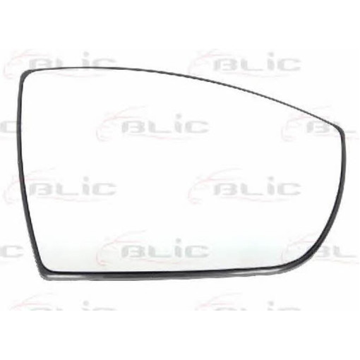 Скло дзеркала зовнішнього Прав (опукле, обігрів) FORD GALAXY, KUGA, S-MAX 05.06-11.12 Скло зовнішньо