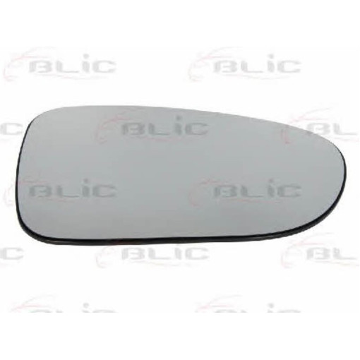 Стекло зеркала (сфера,с подогревом,) FORD GALAXY; SEAT ALHAMBRA; VW SHARAN 03.95-01.01 С