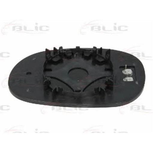 Скло дзеркала зовнішнього Прав (опукле, обігрів) RENAULT LAGUNA 11.93-03.01 Скло зовнішнього дзеркал