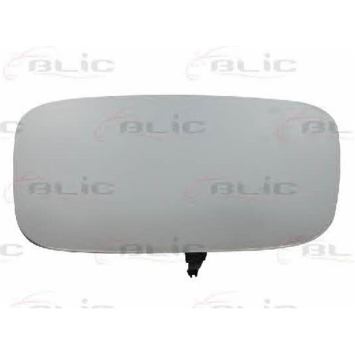 Скло дзеркала зовнішнього Прав (опукле, обігрів) VW CADDY, TRANSPORTER 04.03-05.15 Скло зовнішнього