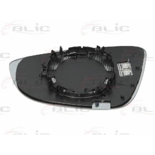 Скло дзеркала зовнішнього Прав (опукле, обігрів) VW JETTA, PASSAT 04.10-12.14 Скло зовнішнього дзерк