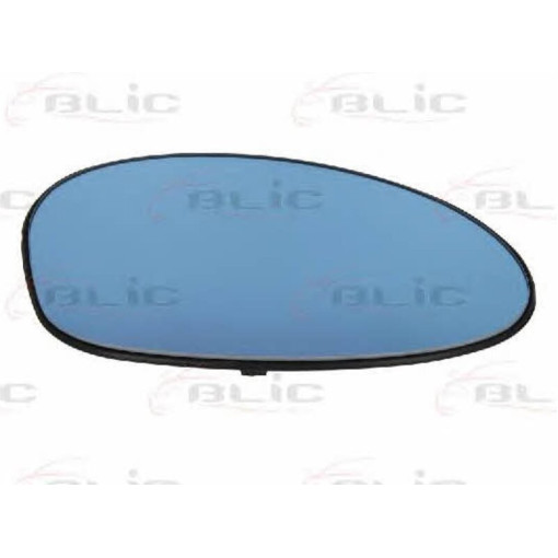 Стекло зеркала (сфера,с подогревом, блакитне) BMW 1, 3 12.04-05.12е