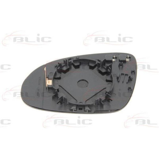 Стекло зеркала (сфера,с подогревом, блакитне) SEAT ALHAMBRA; SKODA SUPERB; VW GOLF, PAS