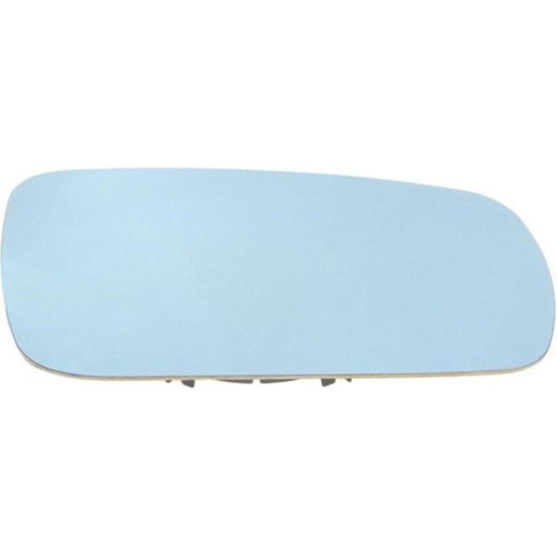 Скло дзеркала зовнішнього Прав (опукле, обігрів, блакитне) VW GOLF, PASSAT 08.96-06.06 Скло зовнішнь