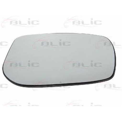 Скло дзеркала зовнішнього Прав (опукле, обігрів, версія Japan) TOYOTA YARIS 01.05-11.10 Скло зовнішн