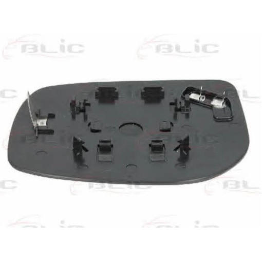 Скло дзеркала зовнішнього Прав (опукле, обігрів, версія Japan) TOYOTA YARIS 01.05-11.10 Скло зовнішн