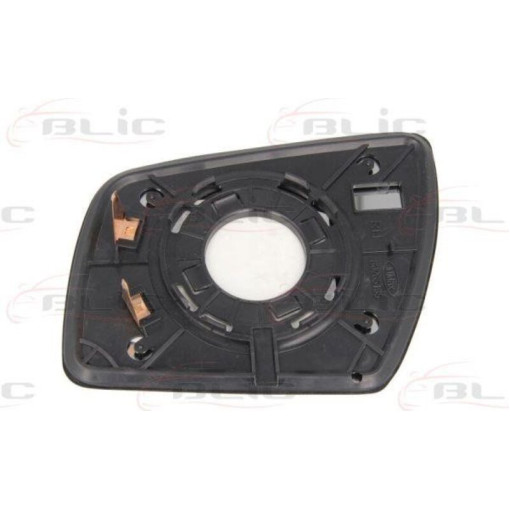 Стекло зеркала (сфера, хром) KIA SOUL 02.09-02.14