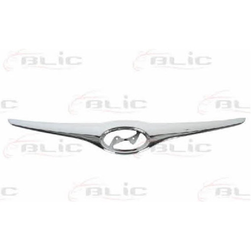 Молдинг решітки (хром) HYUNDAI i30 04.10-06.12 Елементи решітки
