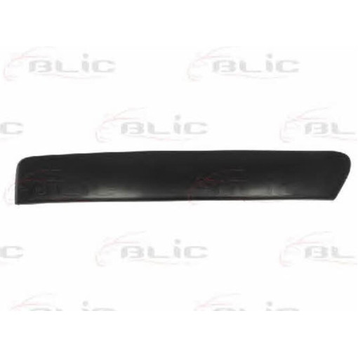 Накладка бампера Передн Прав (чорн) FORD FOCUS 07.04-02.08