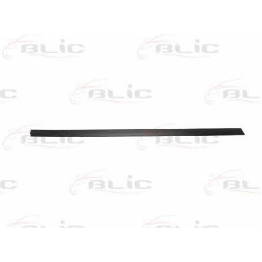 Накладка/молдинг на дверях Задн Прав (чорн) AUDI A6 01.97-01.05 Накладки / молдинги кузова