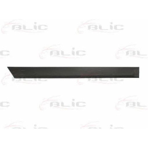 Молдинг двері задньої правої (чорн) OPEL ASTRA 4/5D 03.04-05.14 Накладки / молдинги кузова