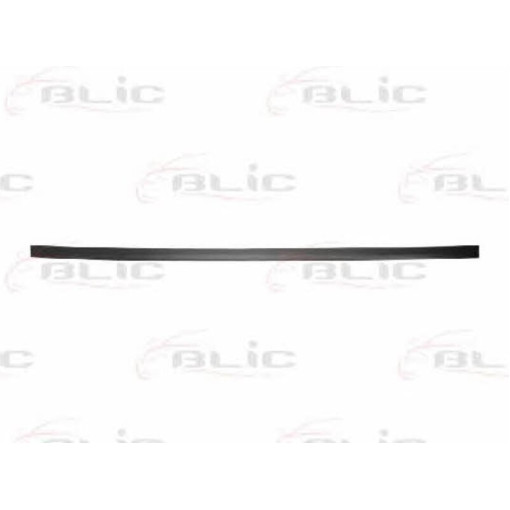 Накладка/молдинг на дверях передн Лів (чорн) AUDI A6 01.97-06.01 Накладки / молдинги кузова