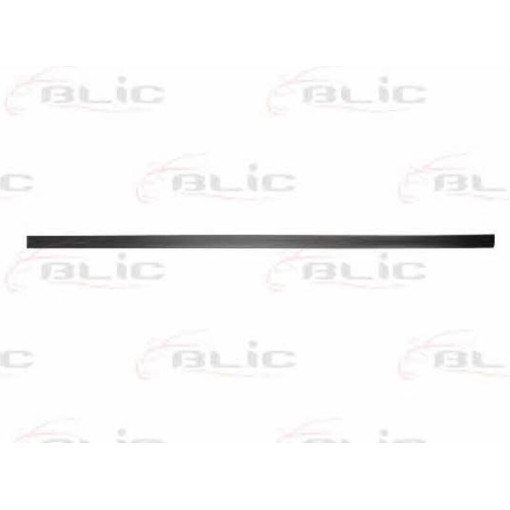 Накладка/молдинг на дверях передн Прав (чорн) AUDI A6 01.97-06.01 Накладки / молдинги кузова