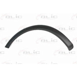 Молдинг крила переднього лівого (чорн, модель без накладки порога) OPEL COMBO, CORSA 09.00-10.1