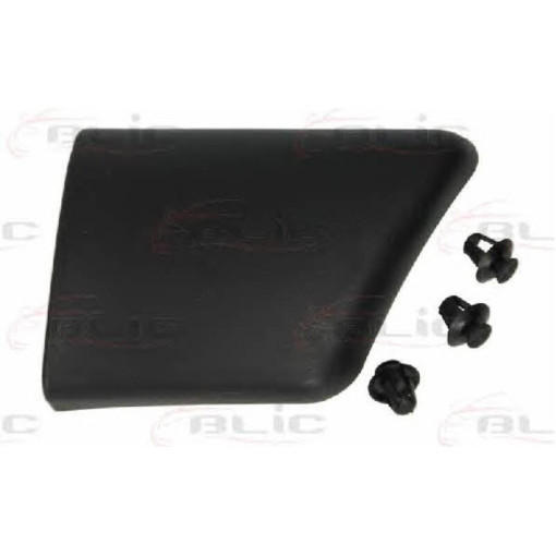 Молдинг крила переднього правого (чорн) CITROEN BERLINGO M49