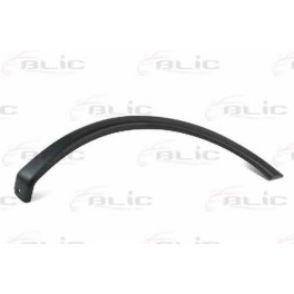 Молдинг крила переднього правого (чорн, модель без накладки порога) OPEL COMBO, CORSA 09.00-10.