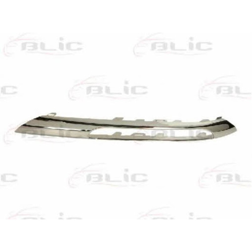 Накладка решітки бампера ліва (нижня, CLASSIC/ELEGANCE, хром) Mercedes E 01.09-01.13 Елементи дверей