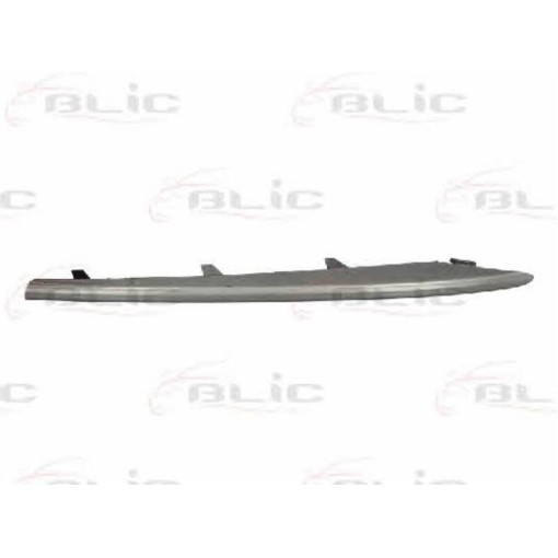 Накладка решітки бампера лівий (нижн, хром) BMW X5 02.07-04.10