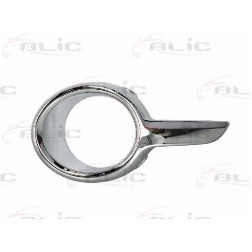 Рамка галогена Передн лівий (хром) PEUGEOT 208 03.12-06.15