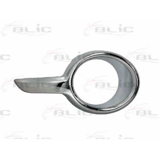 Рамка галогена Передн Прав (хром) PEUGEOT 208 03.12-06.15