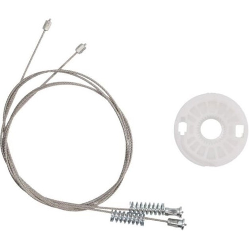 Ремкомплект склопідіймача Задн Лів/Прав (троси) SKODA SUPERB I; VW PASSAT 08.96-03.08 Елементи скло