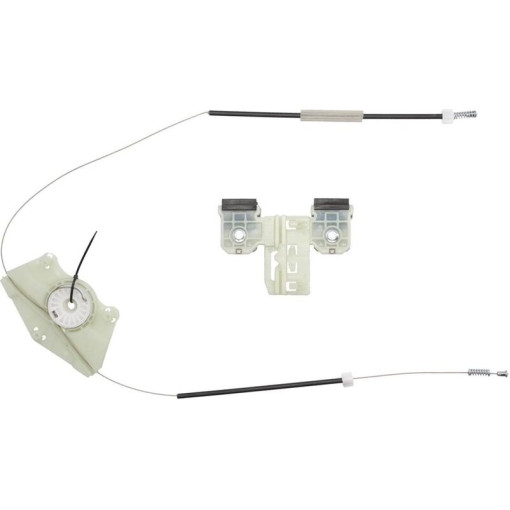 Ремкомплект склопідіймача Передн Прав (комплект) SKODA FABIA II 12.06-12.14 Елементи склопідіймача