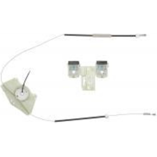 Ремкомплект склопідіймача Передн Прав (комплект) SKODA FABIA II 12.06-12.14 Елементи склопідіймача