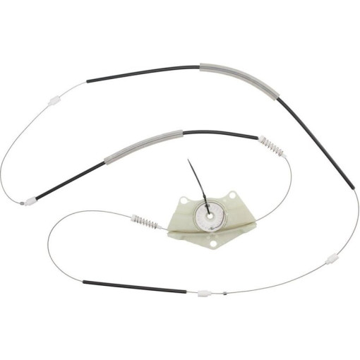 Ремкомплект склопідіймача Передн Прав (троси, електричн) SKODA SUPERB I, SUPERB II; VW PASSAT 08.96-