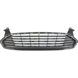 Решетка радиатора (хром/чорн) FORD MONDEO 09.14-04.18