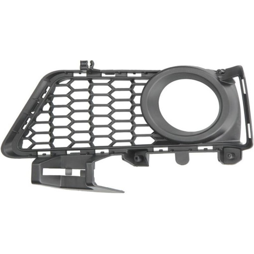 Решітка бампера Передн Лів (M-packet, з отворами для галогенних фар, пластик, темно-сірий) BMW 3 10.