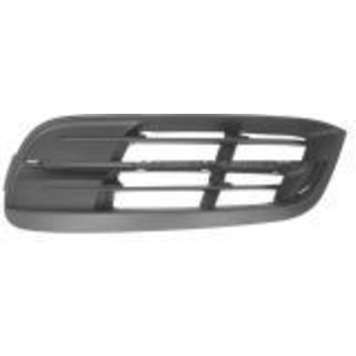 Решітка бампера Передн Лів (пластик, чорн) BMW 5 12.09-06.13 Елементи бампера