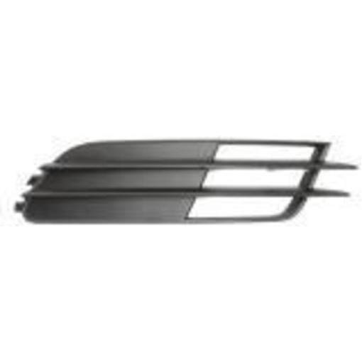 Решетка переднего бампера левая (чорн) AUDI A6 11.10-04.15