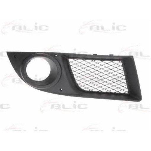 Решітка переднього бампера Прав під птф FIAT DOBLO 11.05-01.10