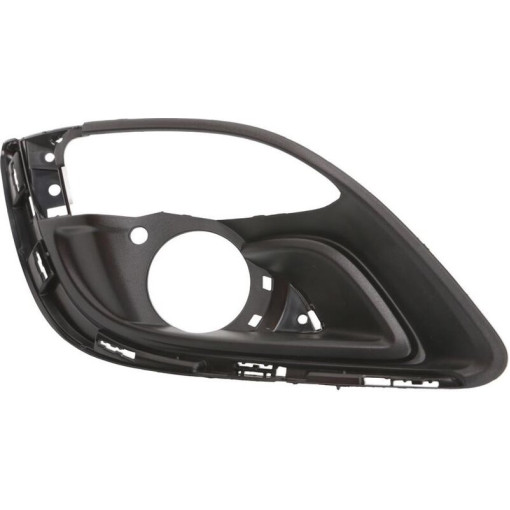 Решітка бампера Передн Прав (з отворами для галогенних фар, чорн) OPEL ASTRA 09.12-06.15 Елементи ба