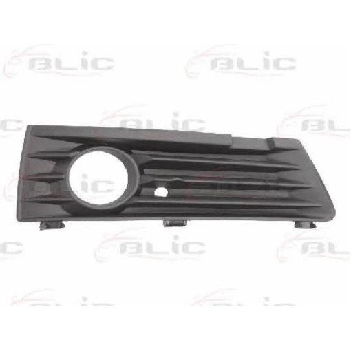 Решітка бампера Передн Прав (з отворами для галогенних фар, чорн, TUV) OPEL ZAFIRA 07.05-02.08 Елеме