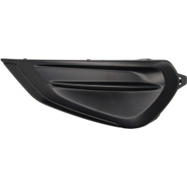 Решетка переднего бампера Прав (пластик, чорн) PEUGEOT 208 03.12-06.15