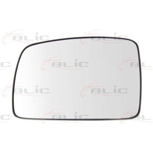 Скло дзеркала зовнішнього Лів (опукле, обігрів, хром) LAND ROVER DISCOVERY, FREELANDER, RANGE ROVER